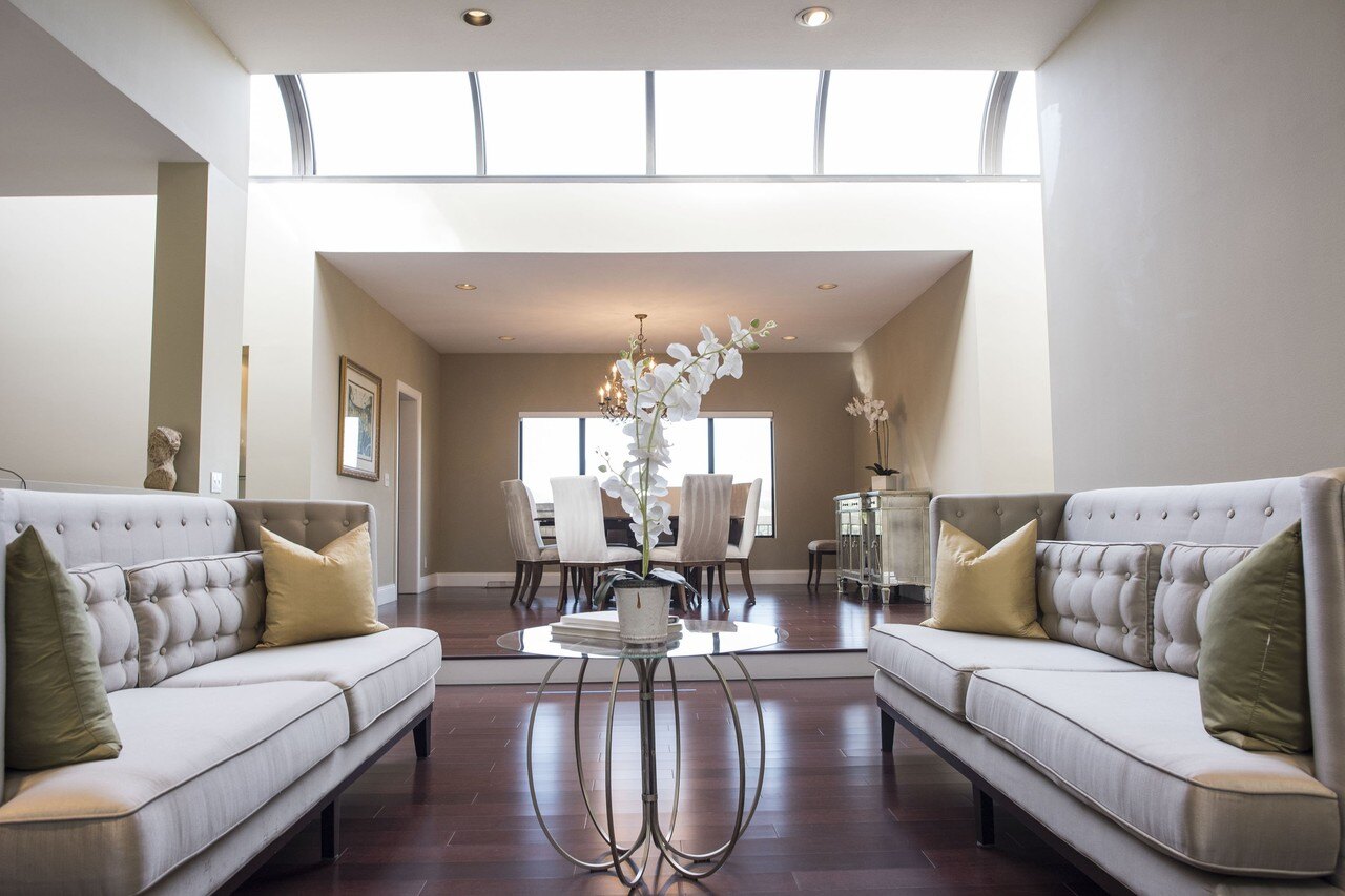 The Folls have listed their home, which features a light-filled dining room, with the brokerage REX for $1.675 million.